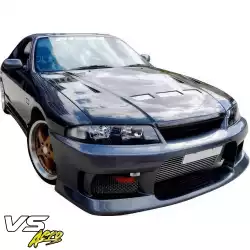 FRP MSPO v2 Front Bumper > Nissan Skyline (R33) GTS 1995-1998 > 2/4dr image - 3
