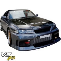 VSaero FRP MSPO v2 Front Bumper for Nissan Skyline (R33) GTS 1995-1998 > 2/4dr image - 4