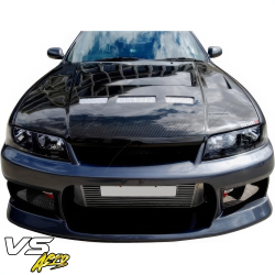 VSaero FRP MSPO v2 Front Bumper for Nissan Skyline (R33) GTS 1995-1998 > 2/4dr image - 5