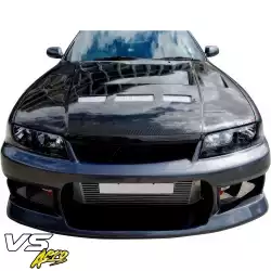 FRP MSPO v2 Front Bumper > Nissan Skyline (R33) GTS 1995-1998 > 2/4dr image - 5