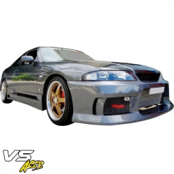 VSaero FRP MSPO v2 Front Bumper for Nissan Skyline (R33) GTS 1995-1998 > 2/4dr image - 6