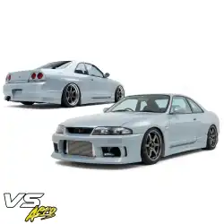 FRP MSPO v2 Body Kit 4pc > Nissan Skyline (R33) GTS 1993-1995 > 2dr Coupe image - 2