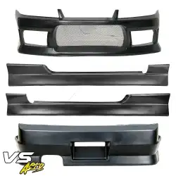 FRP MSPO v2 Body Kit 4pc > Nissan Skyline (R33) GTS 1993-1995 > 2dr Coupe image - 3