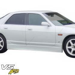 VSaero FRP FKON Side Skirts for Nissan Skyline (R33) GTS 1995-1998 > 4dr Sedan image - 14