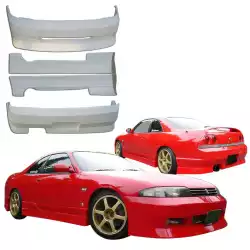 FRP FKON Body Kit 4pc > Nissan Skyline (R33) GTS 1995-1998 > 2dr Coupe image - 3