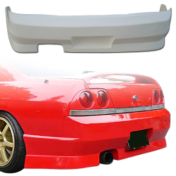 VSaero FRP FKON Rear Bumper for Nissan Skyline (R33) GTS 1995-1998 > 2dr Coupe image - 6