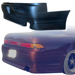 VSaero FRP TRAU Rear Bumper for Toyota Mark II (JZX90) 1993-1996 image - 1