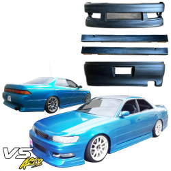 VSaero FRP TRAU Body Kit 4pc for Toyota Mark II (JZX90) 1993-1996 image - 7