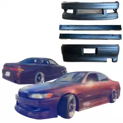 FRP TRAU Body Kit 4pc > Toyota Mark II (JZX90) 1993-1996 image - 1
