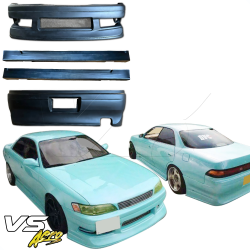 VSaero FRP TRAU Body Kit 4pc for Toyota Mark II (JZX90) 1993-1996 image - 3