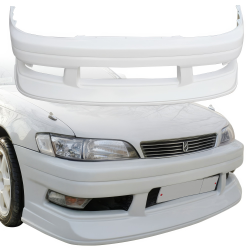 VSaero FRP WOND v1 Front Bumper for Toyota Mark II (JZX90) 1993-1996 image - 6