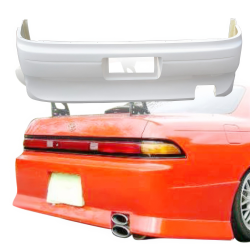 VSaero FRP WOND v1 Rear Bumper for Toyota Mark II (JZX90) 1993-1996 image - 1