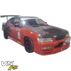 VSaero FRP DMA D1 Wide Body Fenders (front) 30mm for Nissan Laurel (C35) 1998-2002 image - 9