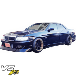 VSaero FRP DMA D1 Wide Body Fenders (front) 30mm for Nissan Laurel (C35) 1998-2002 image - 2