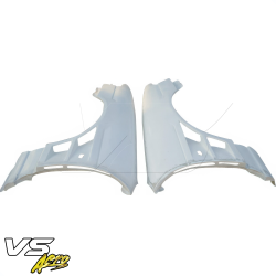 VSaero FRP DMA D1 Wide Body Fenders (front) 30mm for Nissan Laurel (C35) 1998-2002 image - 5