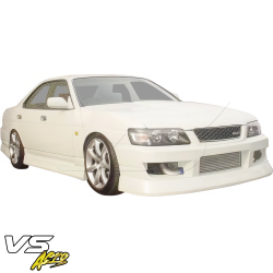 VSaero FRP FKON Front Bumper (late club-s) for Nissan Laurel (C35) 1998-2002 image - 7
