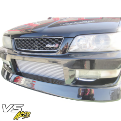 VSaero FRP FKON Front Bumper (late club-s) for Nissan Laurel (C35) 1998-2002 image - 2
