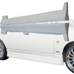 VSaero FRP FKON Side Skirts for Nissan Laurel (C35) 1998-2002 image - 6