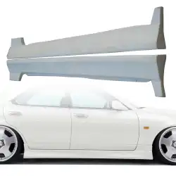 FRP FKON Side Skirts > Nissan Laurel (C35) 1998-2002 image - 11