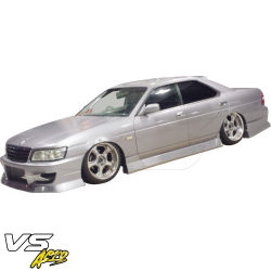 VSaero FRP WOND Side Skirts for Nissan Laurel (C35) 1998-2002 image - 3