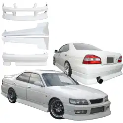 FRP WOND Body Kit 4pc > Nissan Laurel (C35) 1998-2002 image - 4