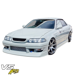 VSaero FRP TRAU Front Bumper for Toyota Mark II (JZX100) 1997-2000 image - 2