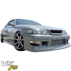 VSaero FRP TRAU Front Bumper for Toyota Mark II (JZX100) 1997-2000 image - 4