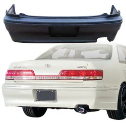 VSaero FRP TRAU Rear Bumper for Toyota Mark II (JZX100) 1997-2000 image - 18