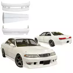 FRP TRAU Body Kit 4pc > Toyota Mark II (JZX100) 1997-2000 image - 3