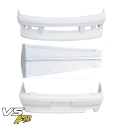 VSaero FRP TRAU Body Kit 4pc for Toyota Mark II (JZX100) 1997-2000 image - 2