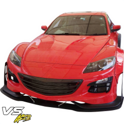 VSaero Plastic TKYO Wide Body Front Under Splitter for Mazda RX-8 (SE3P) 2009-2011 image - 15