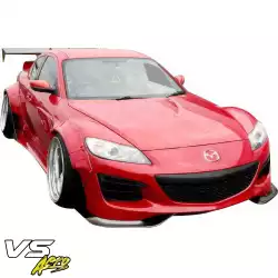 FRP TKYO Wide Body Front Lip Add-ons 2pc > Mazda RX-8 (SE3P) 2009-2011 image - 6