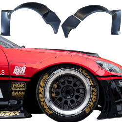 VSaero FRP TKYO Wide Body Fenders (front) 4pc 50mm for Mazda RX-8 (SE3P) 2004-2011 image - 1