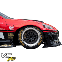 VSaero FRP TKYO Wide Body Fenders (front) 4pc 50mm for Mazda RX-8 (SE3P) 2004-2011 image - 2