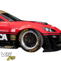 VSaero FRP TKYO Wide Body Fenders (front) 4pc 50mm for Mazda RX-8 (SE3P) 2004-2011 image - 3