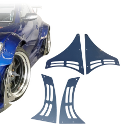 VSaero Plastic TKYO Wide Body Side Plates for Mazda RX-8 (SE3P) 2009-2011 image - 1