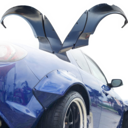 VSaero FRP TKYO Wide Body Fenders (rear) 4pc 80mm for Mazda RX-8 (SE3P) 2004-2011 image - 1