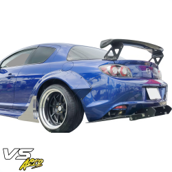 VSaero FRP TKYO Wide Body Fenders (rear) 4pc 80mm for Mazda RX-8 (SE3P) 2004-2011 image - 3