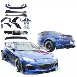 FRP TKYO Wide Body Kit w Wing > Mazda RX-8 (SE3P) 2009-2011 image - 1