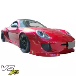FRP TKYO v1 Wide Body Front Lip > Porsche Cayman (987) 2006-2008 image - 4