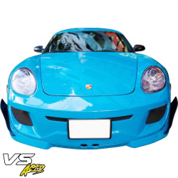 VSaero FRP TKYO v1 Wide Body Front Bumper for Porsche Cayman (987) 2006-2008 image - 30