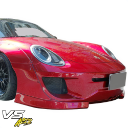 VSaero FRP TKYO v1 Wide Body Front Bumper for Porsche Cayman (987) 2006-2008 image - 2