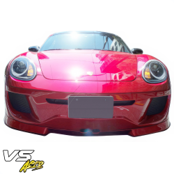 VSaero FRP TKYO v1 Wide Body Front Bumper for Porsche Cayman (987) 2006-2008 image - 5