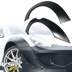 VSaero FRP TKYO v1 Wide Body Fender Flares (front) 50mm for Porsche Cayman (987) 2006-2008 image - 5