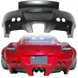 FRP TKYO v1 Wide Body Rear Bumper > Porsche Cayman (987) 2006-2008 image - 1
