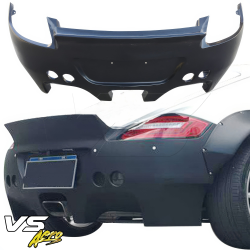 VSaero FRP TKYO v1 Wide Body Rear Bumper for Porsche Cayman (987) 2006-2008 image - 4