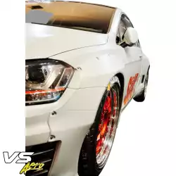 FRP TKYO Wide Body Flares (front) 4pc 45mm > Volkswagen Golf MK7 2015-2018 > 2dr image - 4