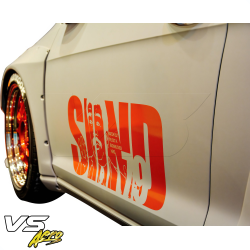 VSaero FRP TKYO Wide Body Flares (front) 4pc 45mm for Volkswagen Golf MK7 2015-2018 > 2dr image - 6