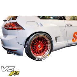 VSaero FRP TKYO Wide Body Flares (rear) 2pc 70mm for Volkswagen Golf MK7 2015-2018 > 2dr image - 3