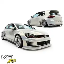 FRP TKYO Wide Body Kit w Wing 8pc > Volkswagen Golf MK7 2015-2018 image - 6